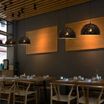 Iron E27 Black Retro Industrial Pendant Light