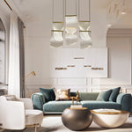Irregular Curl Led Nordic Chandelier Ha084765
