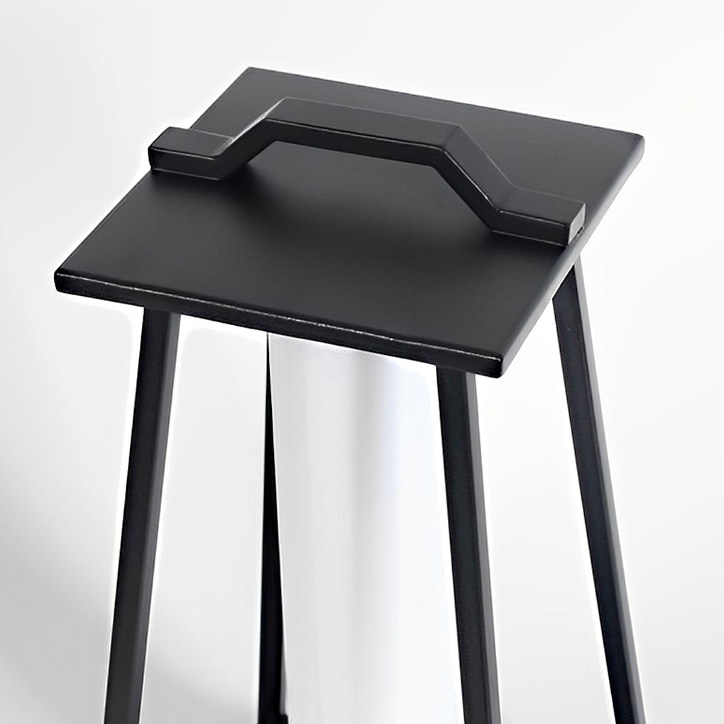 Portable Black Outdoor Floor Lamp Ha080001