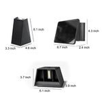 Up And Down Solar Wall Light Ha092798