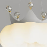Clouds Crystal Crowns Led Pendant Light Ha083105