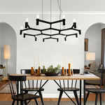 Creative Metal Special Shaped Geometric Led Designer Nordic Chandelier