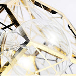 Geometric Spherical Postmodern Pendant Light Li001972
