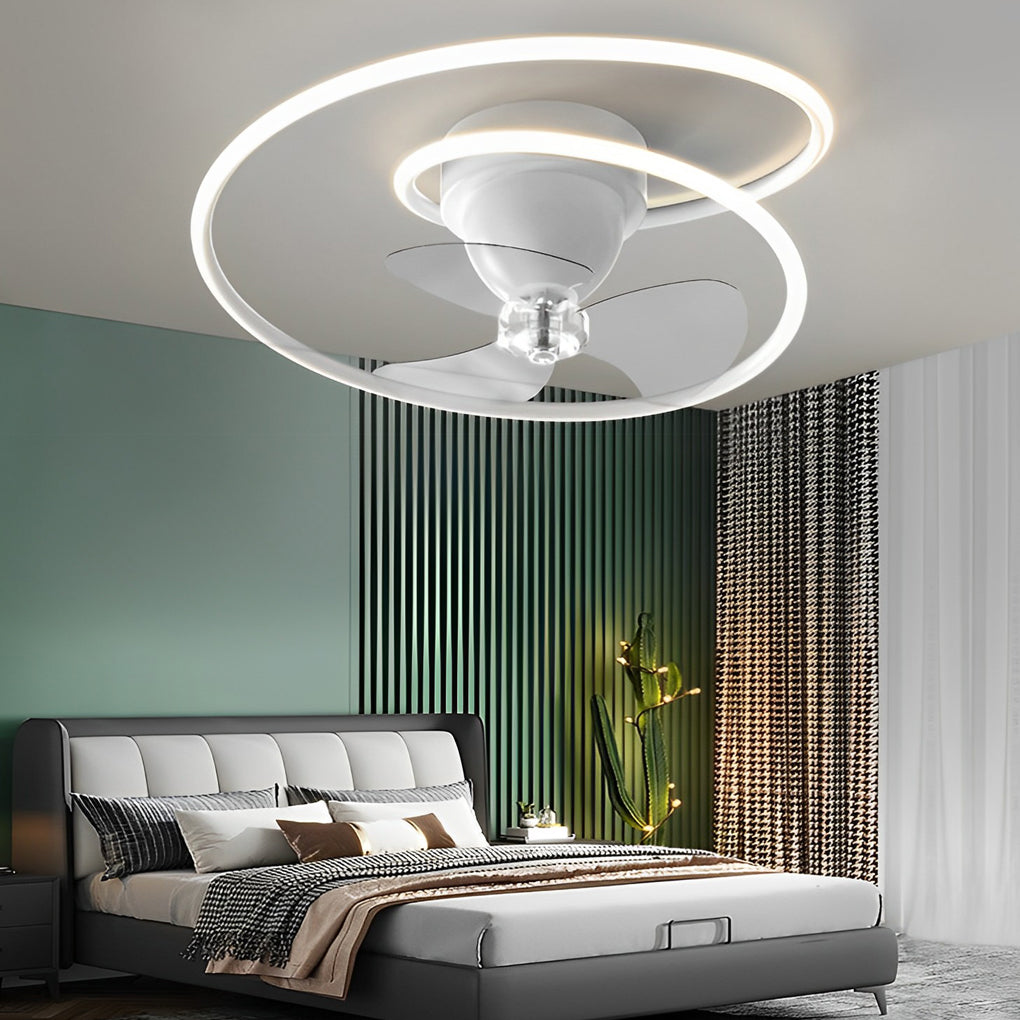 360 Rotating Modern Ceiling Fans Light Li002243
