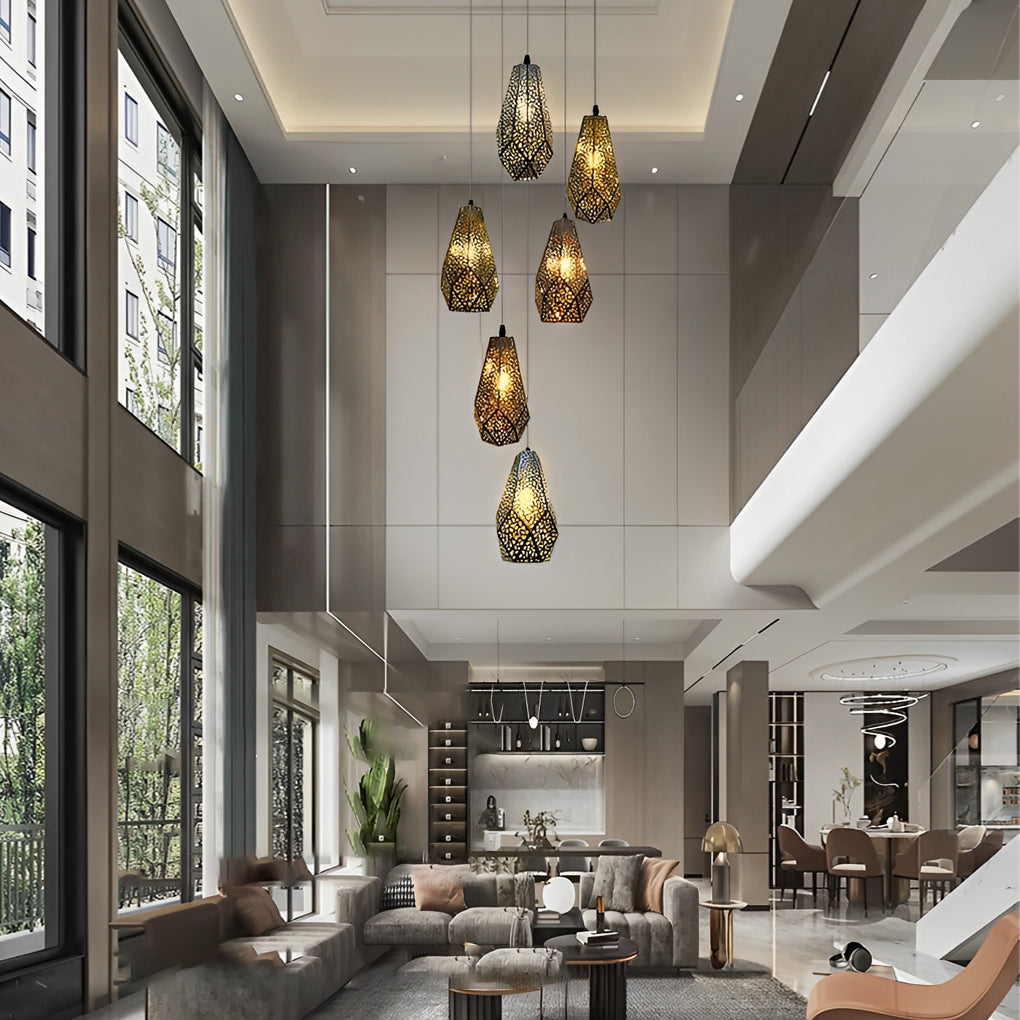 Hollow Postmodern Chandelier Ha084590