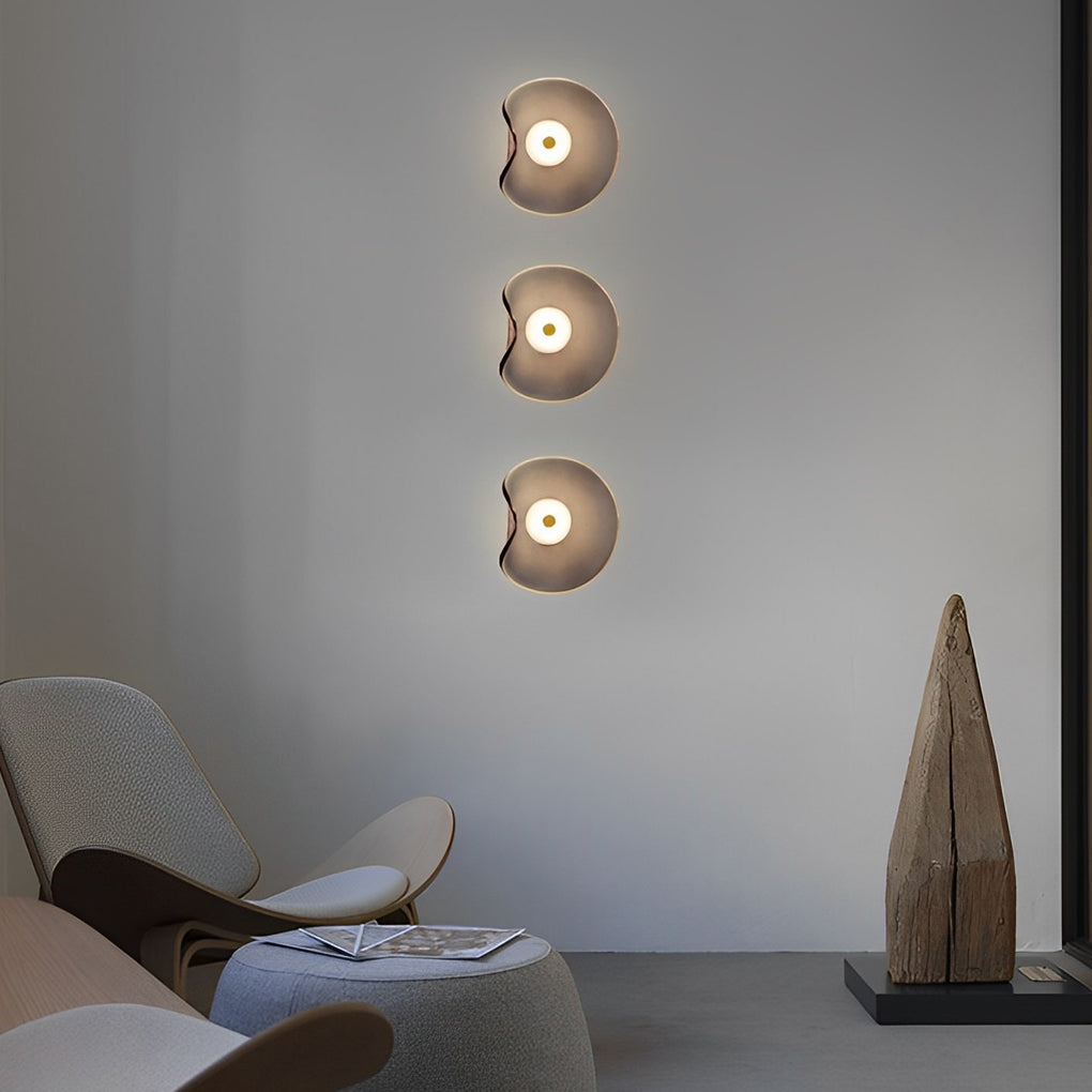 Round Glass Postmodern Wall Lamp Li002253