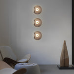 Round Glass Postmodern Wall Lamp Li002253