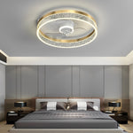 Round Modern Bladeless Ceiling Fans Ha082733