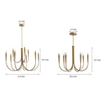 Retro Candlelight Chandelier Ha091593
