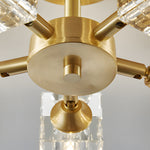 3 4 5 6 Light 180 Adjustable Crystal Shades Ceiling Light Fixture