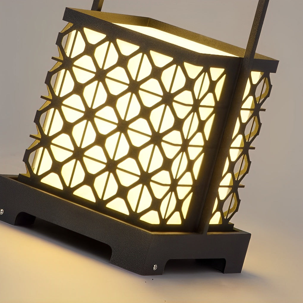 Retro Portable Solar Outdoor Light Ha097663