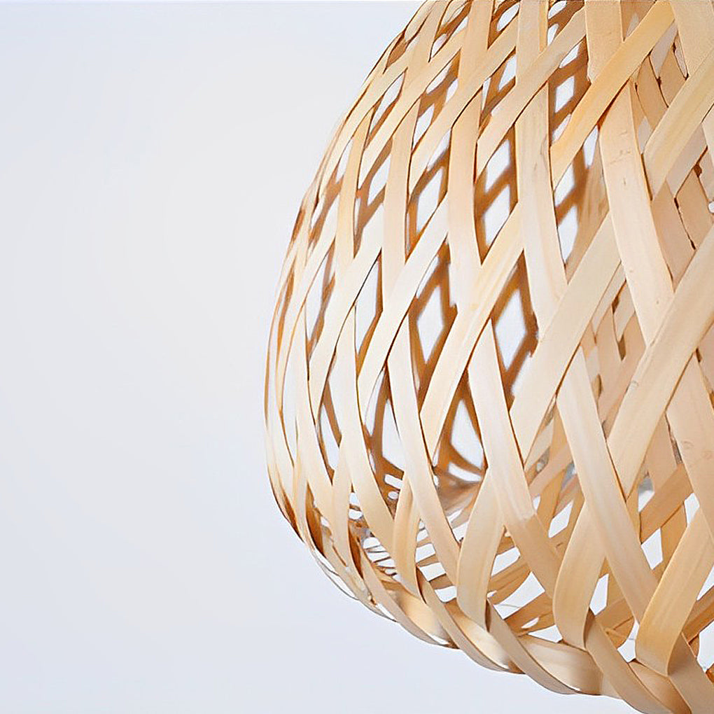 Bamboo Lantern Led Chandelier Li002202