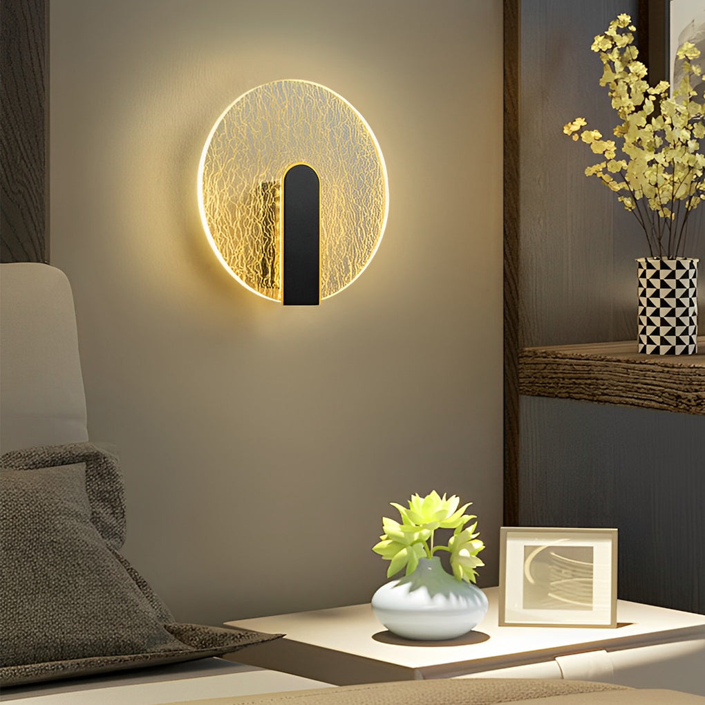 Lumina Round & Square LED Wall Sconce | Modern Minimalist Bedside Lamp