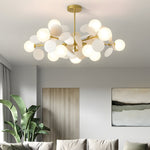Nordic Chandelier Multicolored Board Art Branch Style Pendant Lights