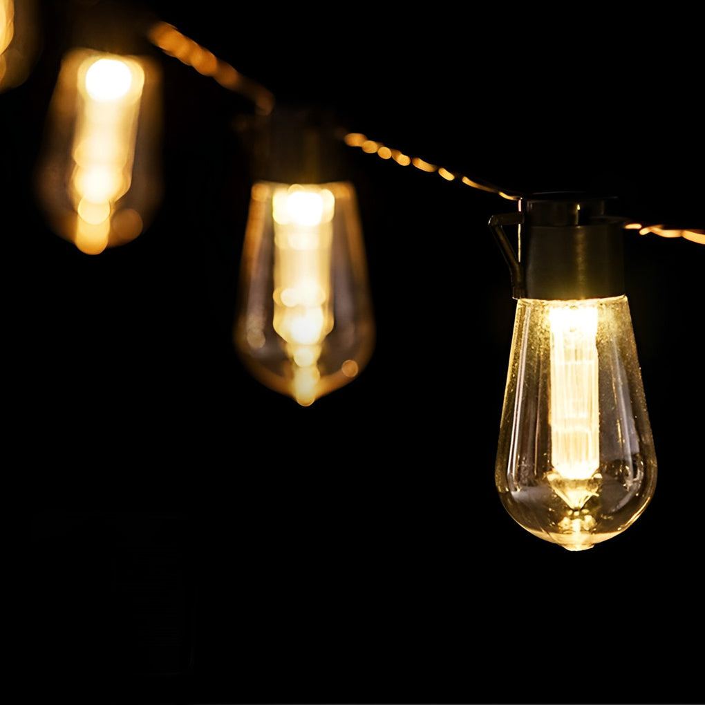 40 Lights Long Bulb Solar String Light Ha083532