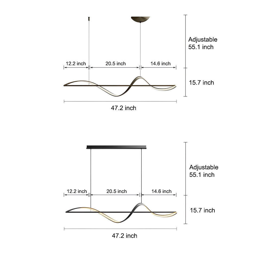 Minimalist Dining Room Pendant Light Ha098600