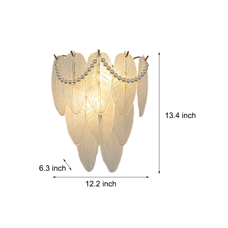 Glass Luxury French Style Wall Lamp Li002589