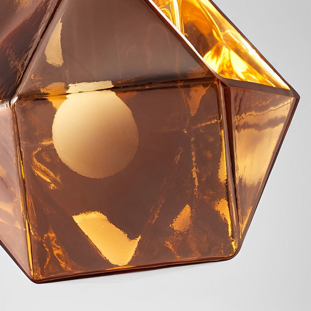 Glass Metal Nordic Kitchen Island Lighting Li002153