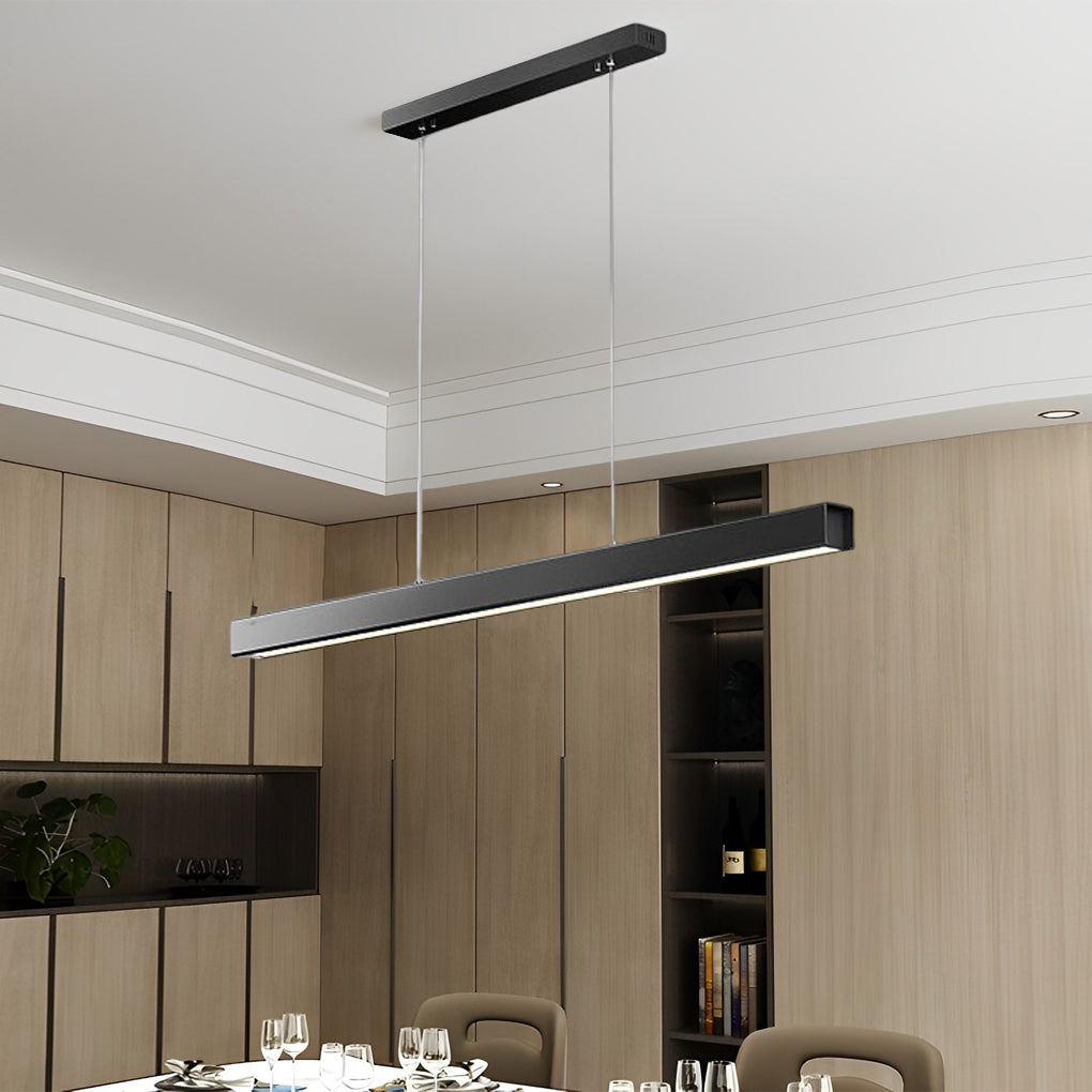 Strip Black Pendant Lights Ha077911