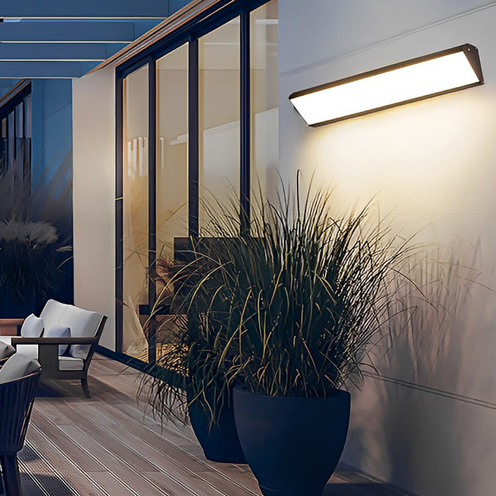 Minimalist Outdoor Wall Light Fixture Ha076137