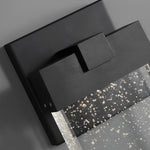 Rectangular Bubble Crystal Outdoor Wall Lamp Li002108