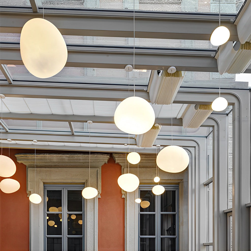 Lumina Sphere LED Pendant Light in White for Modern Interiors