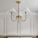 Aurelle Pleated Chandelier