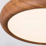 Wooden Veneer Ceiling Light