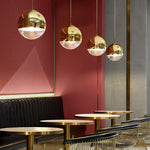 Round Nordic Led Pendant Light Li002421