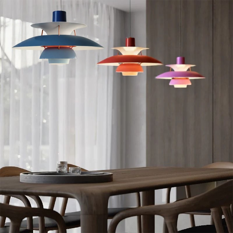 Multilayer Metal Pendant Light