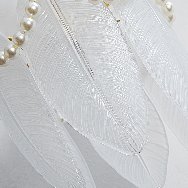 Glass Feathers Nordic Wall Lights Li002591