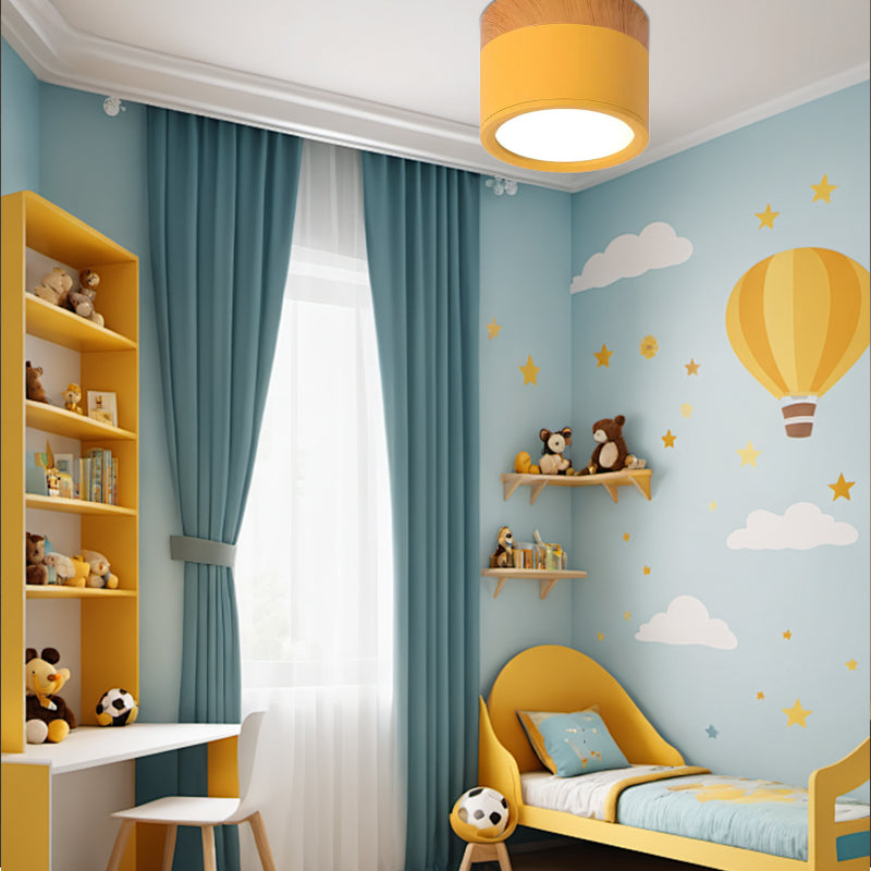 Nordic Simple Cylinder Led Ceiling Light