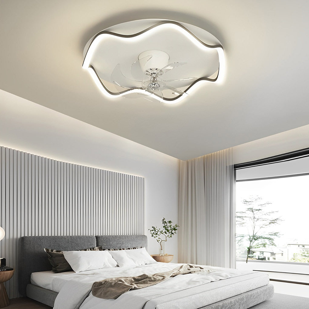 Mute 360 Shaking Bladeless Ceiling Fan Ha083140