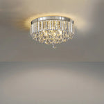 Simple Round Crystal Ceiling Lamp