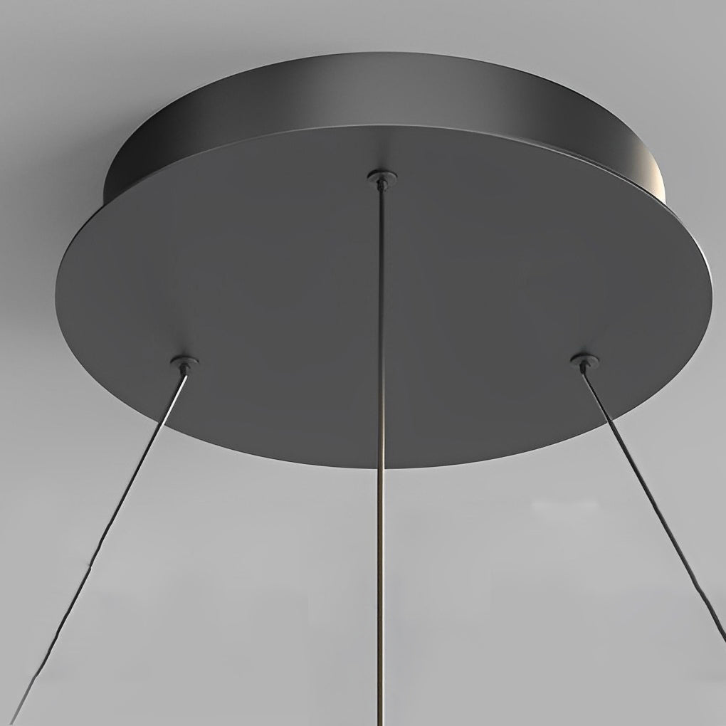 Circular Wavy Modern Ceiling Lamp Li002339