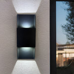 Led Up And Down Lights Cob Waterproof Outdoor Wall Lamps