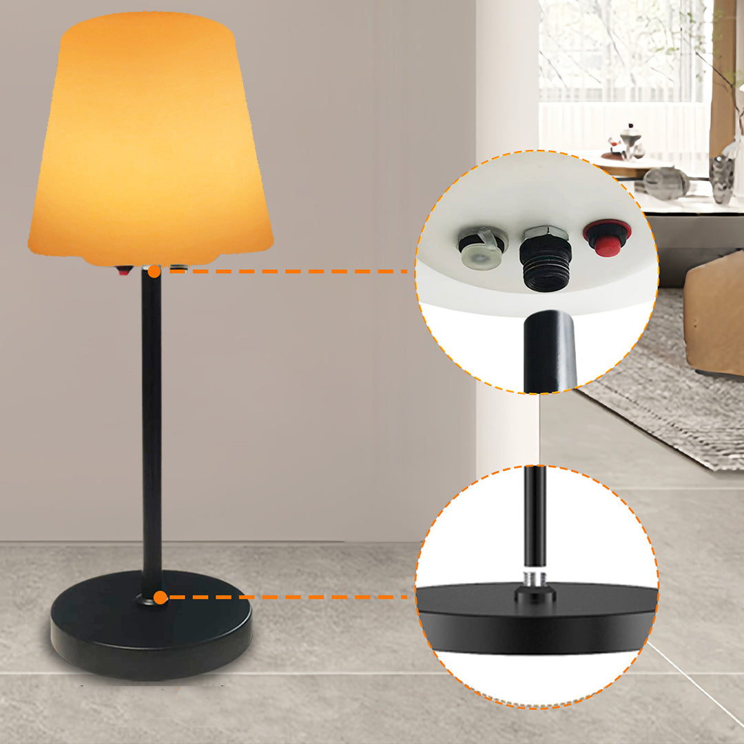 Aurelia Solar Table Lamp with Remote Control – Modern Minimalist LED