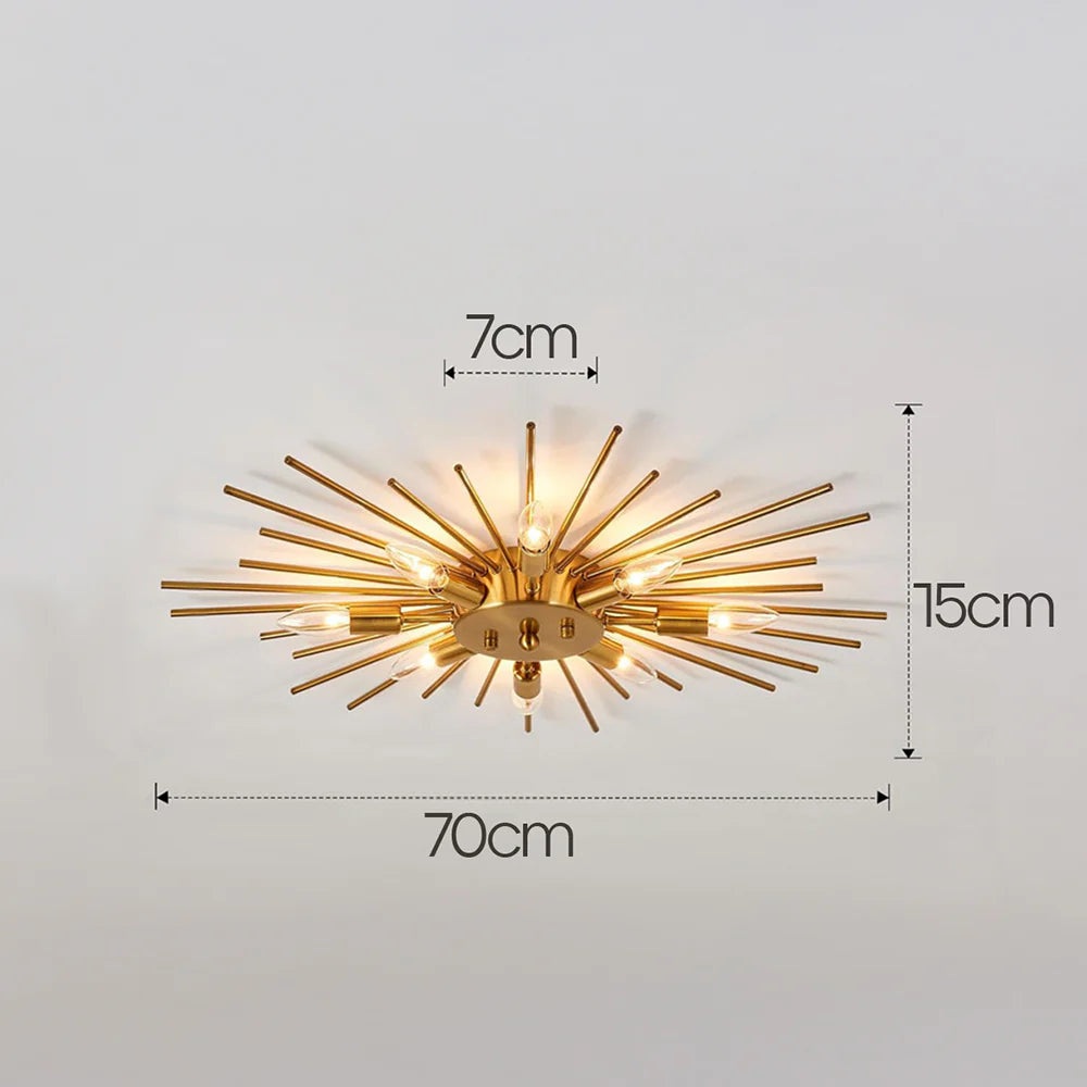 8 Light Metro Glow Ceiling Ligh