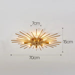 8 Light Metro Glow Ceiling Ligh
