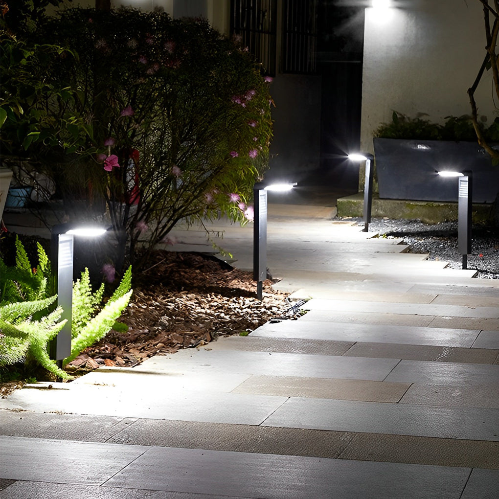 Solar Path Light with Auto On/Off for Modern Landscape