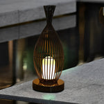 Industrial Courtyard Waterproof Caged Led Floor Lamp