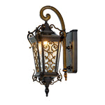 Retro Pattern Outdoor Wall Lamp Ha083047