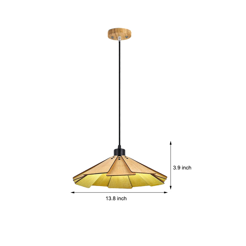 Wood Japanese Nordic Pendant Light Li002611