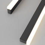Linear LED Pendant Light with Adjustable Dimming for Modern Interiors