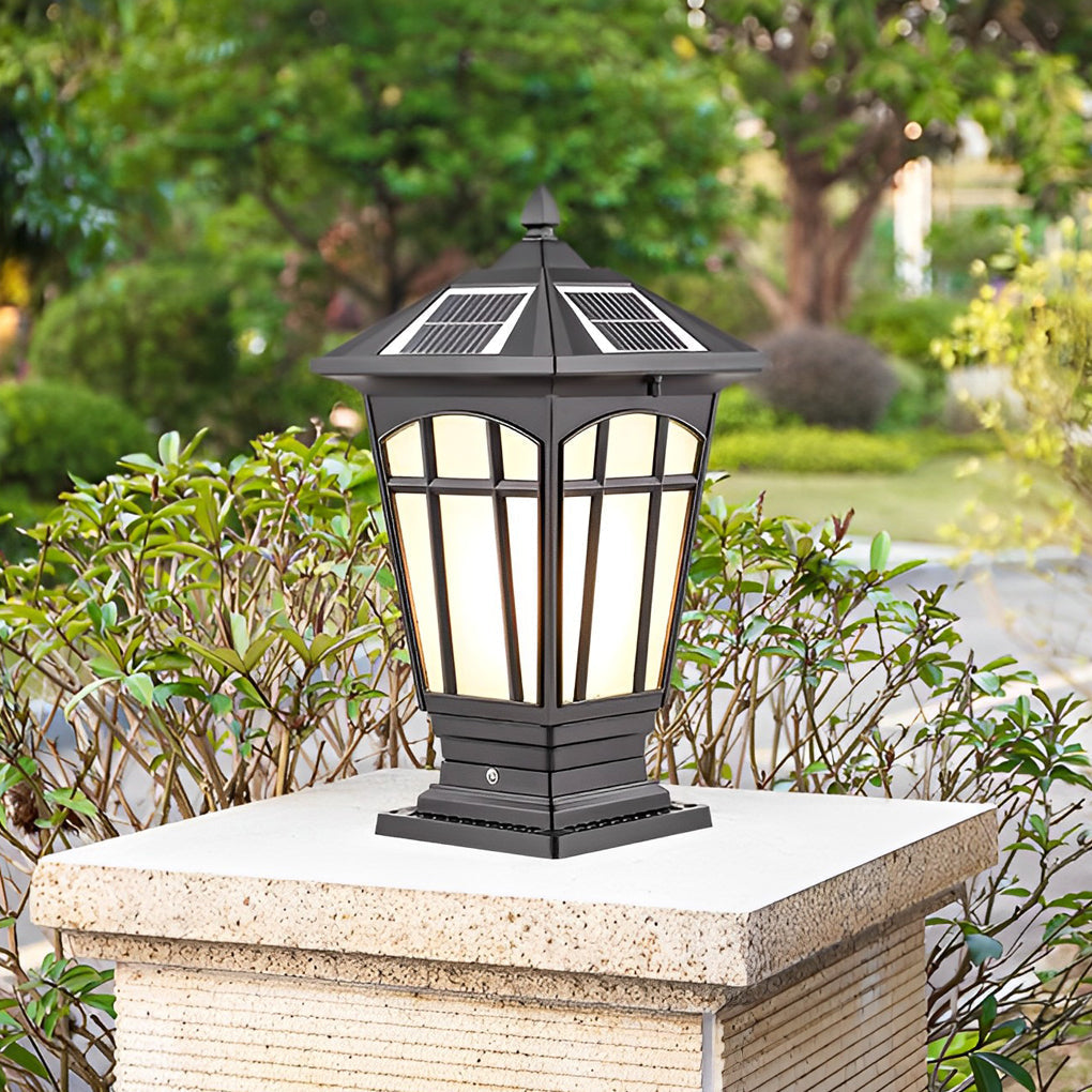 Waterproof Solar Post Light Ha092365