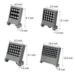 Aluminium Square Led Flood Light 12W 18W 24W 36W