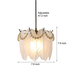 Glass French Style Pendant Light Li002584