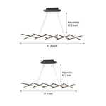 Retractable Strips Led Pendant Lights Li002709