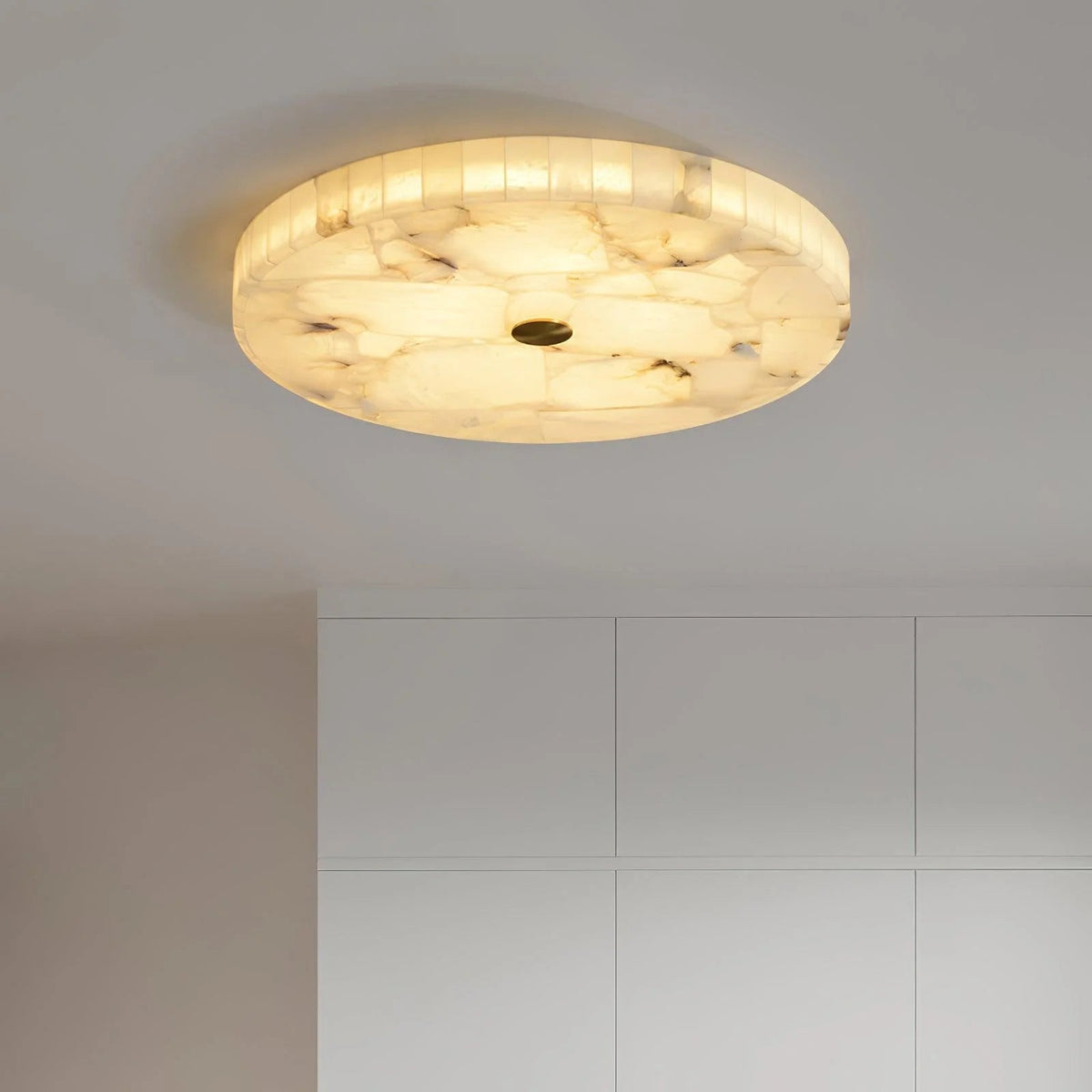 Alabaster Glow Ceiling Light