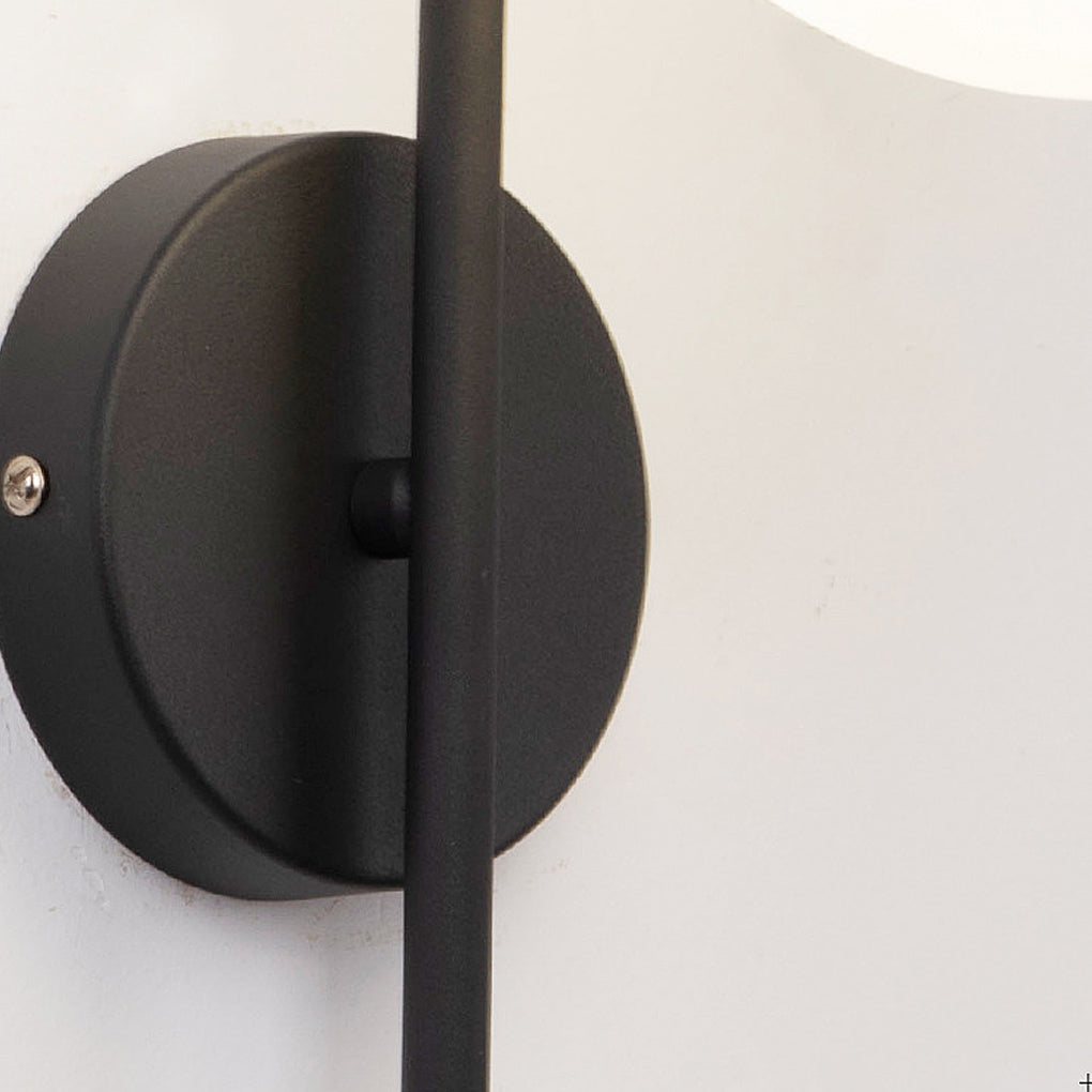 Ball Shaped Led Nordic Plug In Wall Sconce Lighting